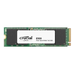 Crucial E100 480Gb PCIe Gen4 2280 NVMe M.2 SSD