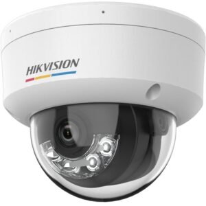 Hikvision CCTV DS-2CD1127G2H-LIU 2MP 2.8/4mm fixed lens IP67 30m white light DWDR 12VDC & PoE Metal & Plastic