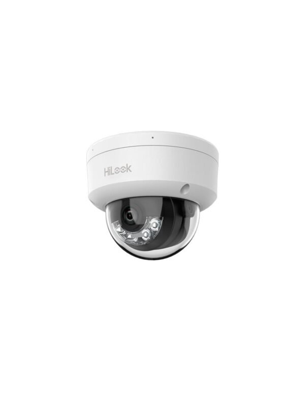 Hilook CCTV IPC-D140HA-LUC ( 4MP 2.8mm fixed lens Smart hybrid light with IR and white light, up to 30m DWDR plastic )