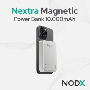NODX Nextra Magnetic PB 10000 mAh - White