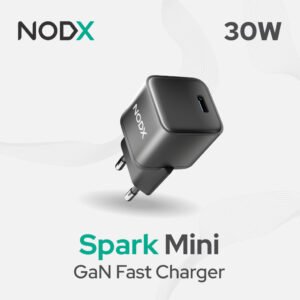 NODX Spark 30W Wall Charger - Black