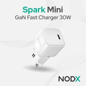 NODX Spark 30W Wall Charger - White