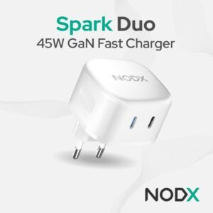 NODX Spark 45W Dual Port Wall Charger