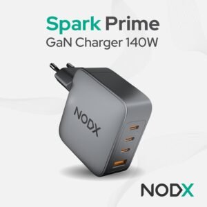NODX Spark Prime 140W Wall Charger - Basalt Grey *NEW