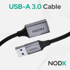 NODX USB-A to USB-A Extension Cable (0.5M)