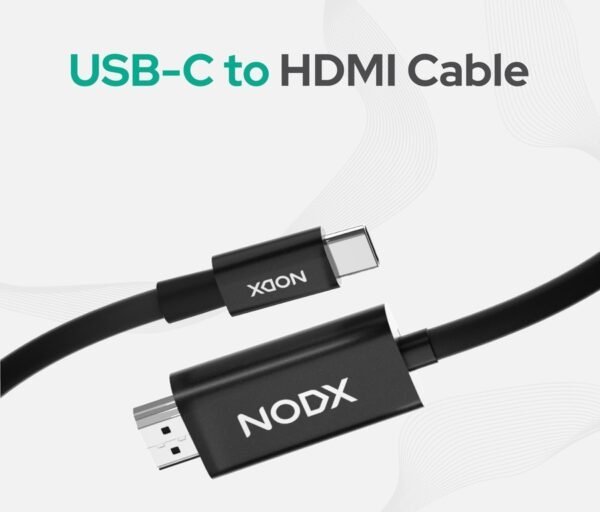 NODX USB-C to HDMI Cable (2M)