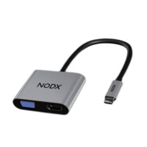 NODX USB-C to HDMI & VGA Adapter