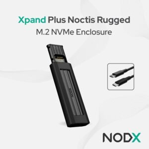 NODX Xpand Plus Noctis Rugged M.2 NVME Enclosure