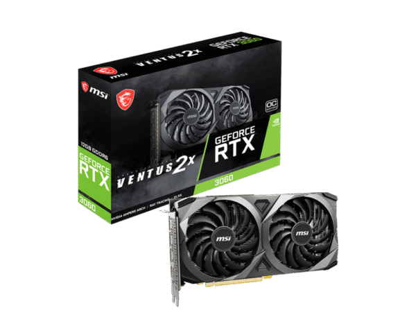 MSI GeForce RTX 3060 12GB GDDR6 - Ventus 2X OC