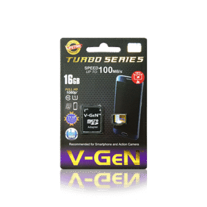 Vgen Micro SD 16 GB V-GeN TURBO (NA) + Adp