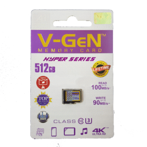 Vgen Micro SD 512 GB V-GeN HYPER (NA) / + Adp