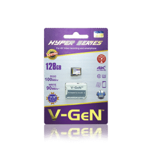 Vgen Micro SD 128 GB V-GeN HYPER (NA) / + Adp