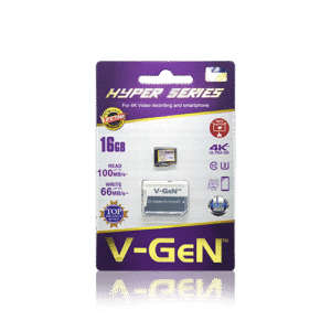 Vgen Micro SD 16 GB V-GeN HYPER (NA) / + Adp