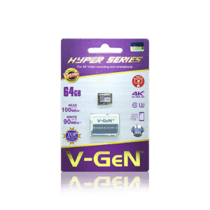 Vgen Micro SD 64 GB V-GeN HYPER (NA) / + Adp