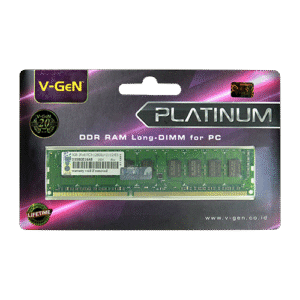 Vgen Platinum RAM Server DDR3 - 1333 / 1600 Mhz 8GB ECC