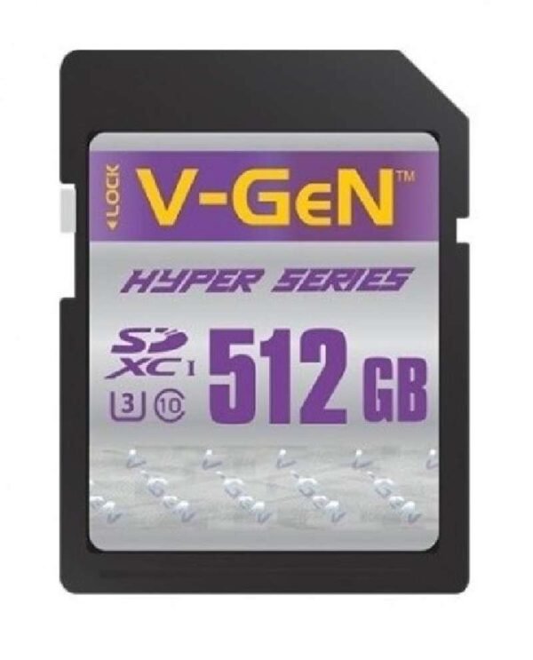Vgen SDXC 512 GB V-GeN 3.0 UHS 1 HYPER