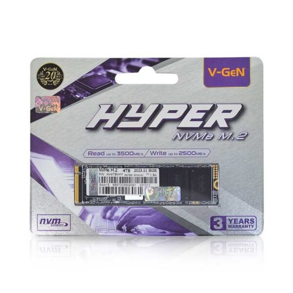 Vgen SSD 4 TB NVMe M.2 Hyper