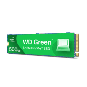 WD Green SN350 NVMe SSD 500Gb M.2 2280 PCIe Gen3 x4 - R 2400MB/s W 1500MB/s