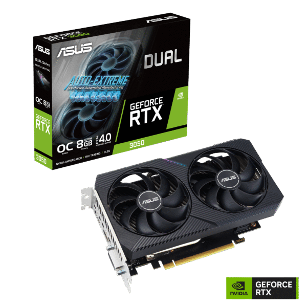 Asus GeForce RTX 3050 8GB GDDR6 - Dual-V2 OC Edition