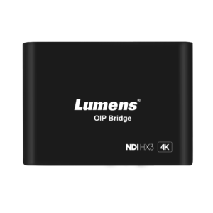 Lumens AV over IP and NDI HX3 4K Bridge OIP-N60D