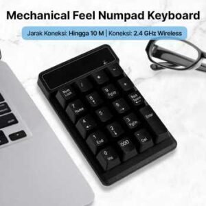 Keyboard Numeric Wireless Mechanical 2.4GHz