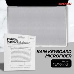 TaffGo Cover Keyboard Laptop Cleaning Cloth 15/16 inch Gray