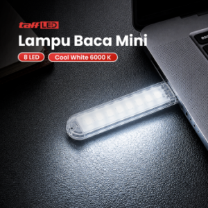 TaffLED Lampu Baca Mini USB Portable 5v SMD5730 White